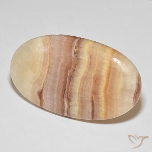 Jaspe Multicolor natural de 69.23 ct, Ovalada, Opaco