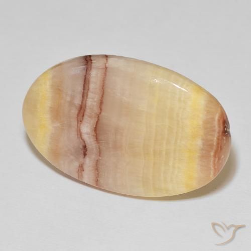 Jaspe Multicolor natural de 43.55 ct, Ovalada, Opaco