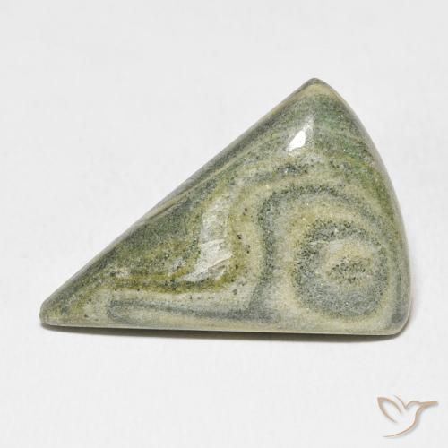 20.89ct Natural Multicolor Jaspe, Trillón, Opaco