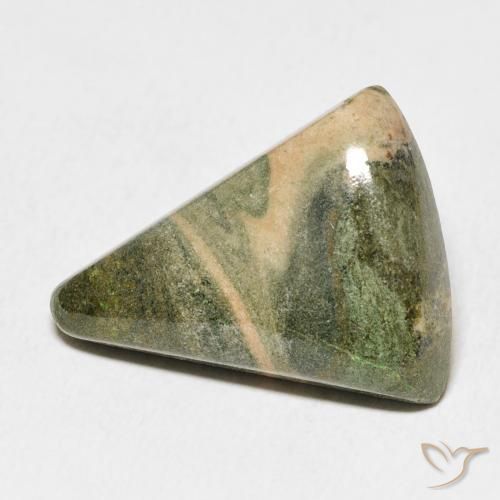 Jaspe Multicolor natural de 17.97 ct, Trillón, Opaco