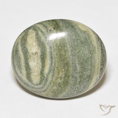 30.96ct Natural Multicolor Jaspe, Ovalada, Opaco