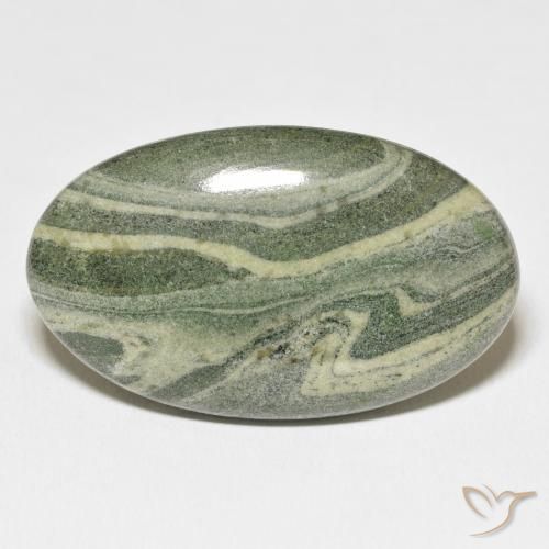 50.14ct Natural Multicolor Jaspe, Ovalada, Opaco