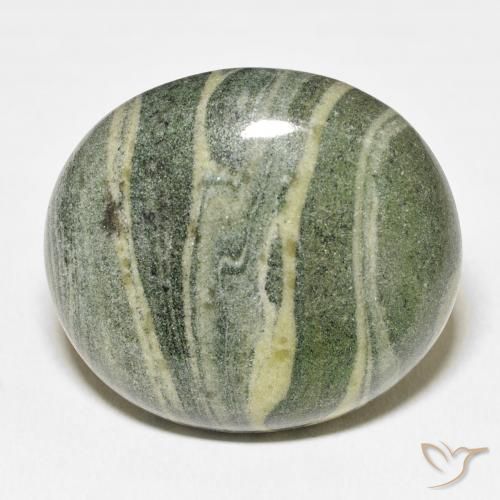 48.64ct Natural Multicolor Jaspe, Ovalada, Opaco