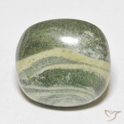 30.35ct Natural Multicolor Jaspe, Forma Cojín, Opaco