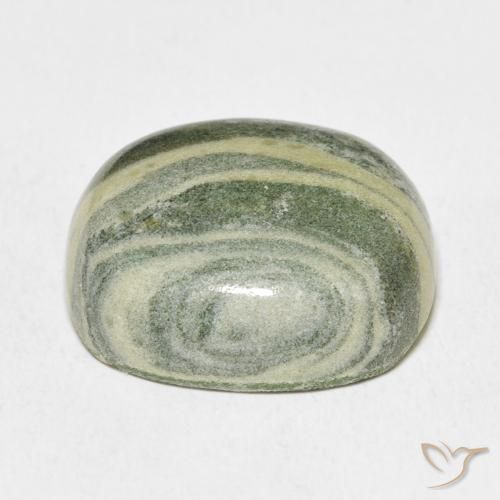 Jaspe Multicolor natural de 30.35 ct, Forma Cojín, Opaco
