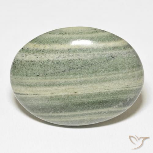 46.64ct Natural Multicolor Jaspe, Ovalada, Opaco