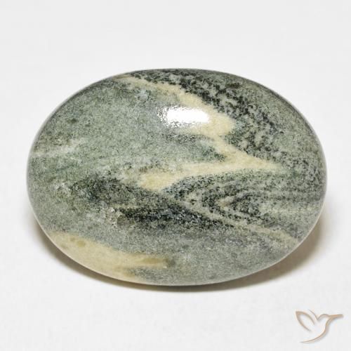 33.27ct Natural Multicolor Jaspe, Ovalada, Opaco