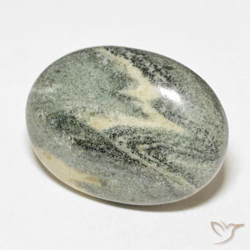 Jaspe Multicolor natural de 33.27 ct, Ovalada, Opaco