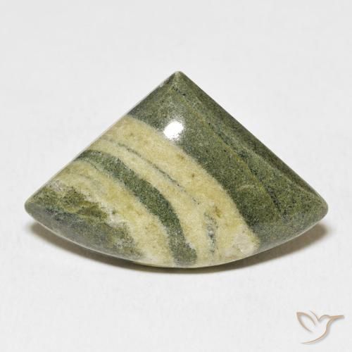 19.98ct Natural Multicolor Jaspe, Trillón, Opaco