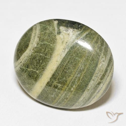 Jaspe Multicolor natural de 41.90 ct, Ovalada, Opaco