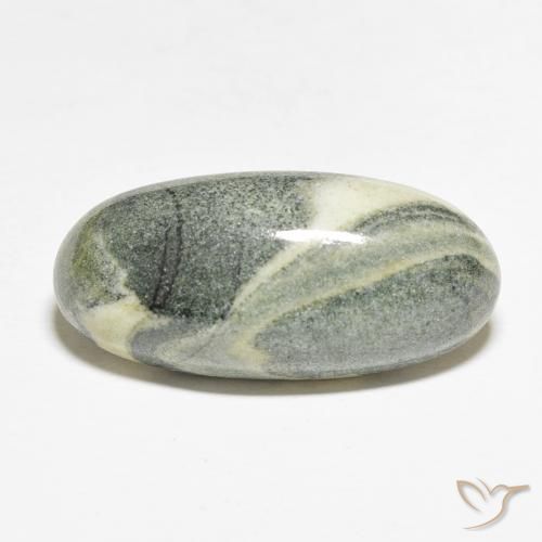 19.10ct Natural Multicolor Jaspe, Ovalada, Opaco