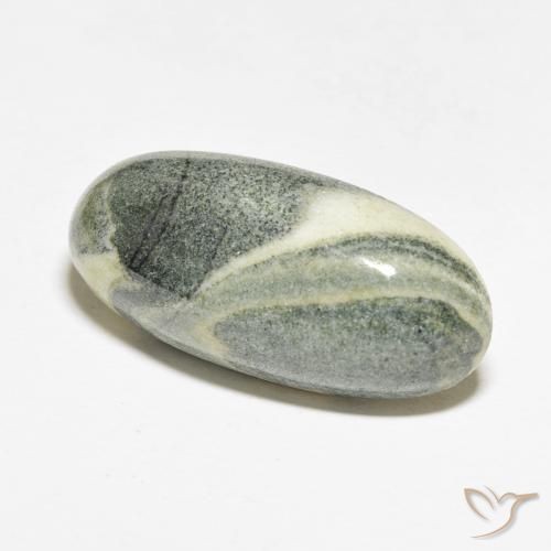 Jaspe Multicolor natural de 19.10 ct, Ovalada, Opaco