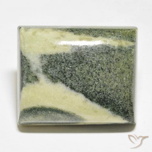 41.81ct Natural Multicolor Jaspe, Corte Baguette, Opaco