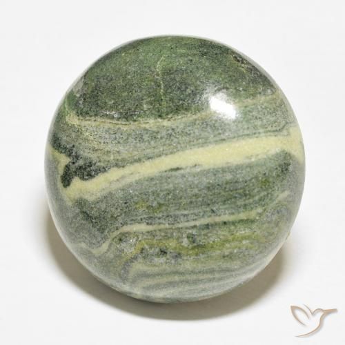 Jaspe Multicolor natural de 46.03 ct, Redondo, Opaco