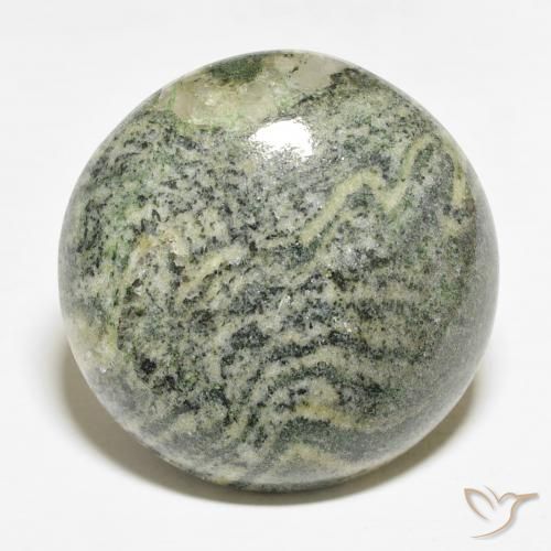 29.33ct Natural Multicolor Jaspe, Redondo, Opaco