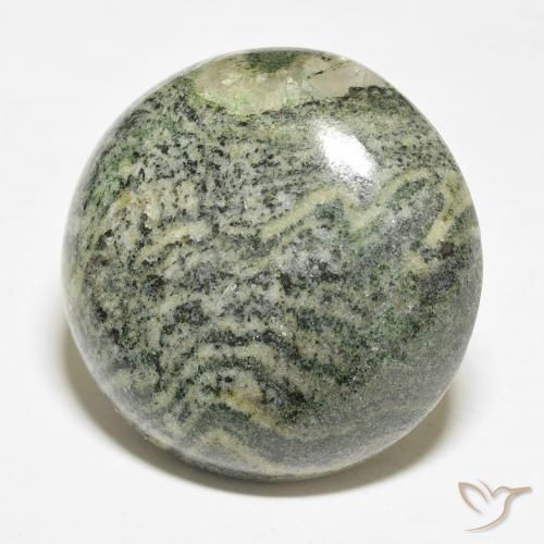 Jaspe Multicolor natural de 29.33 ct, Redondo, Opaco