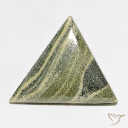 24.02ct Natural Multicolor Jaspe, Trillón, Opaco