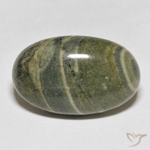 24.46ct Natural Multicolor Jaspe, Ovalada, Opaco