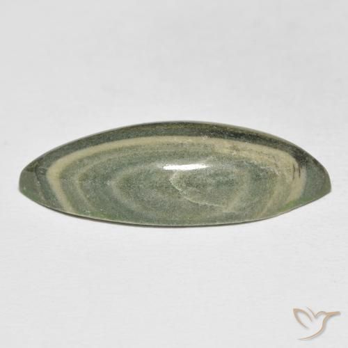 Jaspe Multicolor natural de 21.59 ct, Marquesa, Opaco