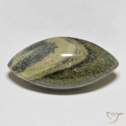 25.12ct Natural Multicolor Jaspe, Marquesa, Opaco