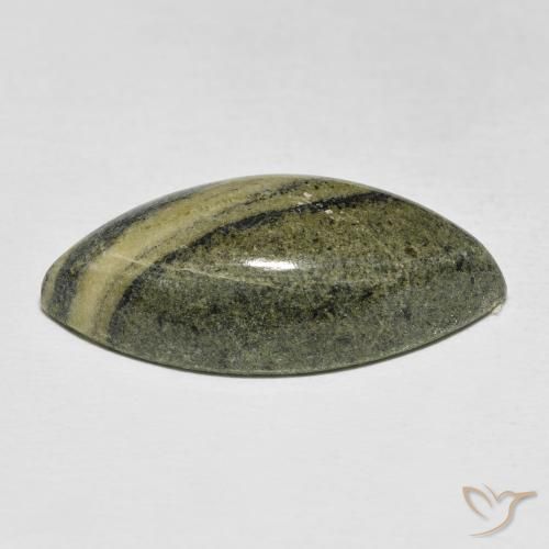 Jaspe Multicolor natural de 25.12 ct, Marquesa, Opaco