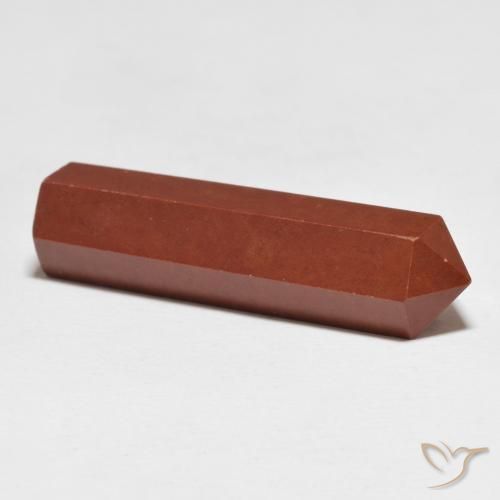 Jaspe Marrón canela natural de 21.67 ct, Forma elegante, Opaco