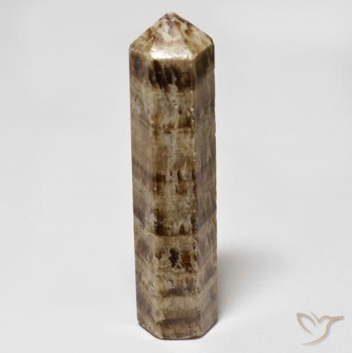 25.64ct Natural Marrón terroso Jaspe, Elegante, Opaco