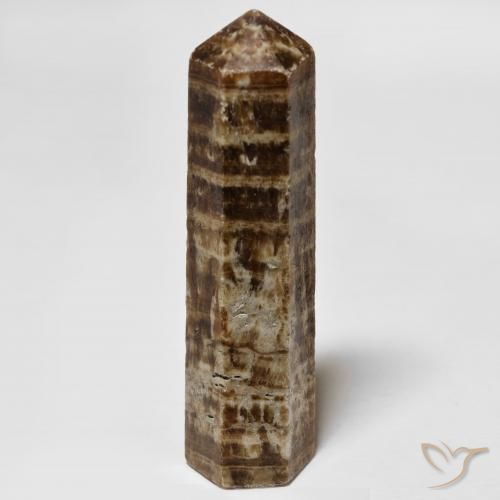 34.12ct Natural Marrón nuez Jaspe, Elegante, Opaco