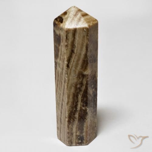 34.77ct Natural Marrón nuez Jaspe, Elegante, Opaco