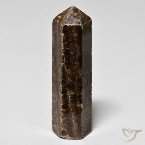 32.99ct Natural Marrón nogal Jaspe, Elegante, Opaco