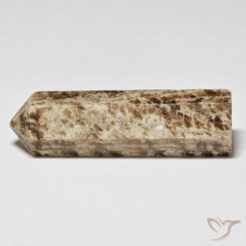 Jaspe Marrón medio natural de 40.92 ct, Elegante, Opaco