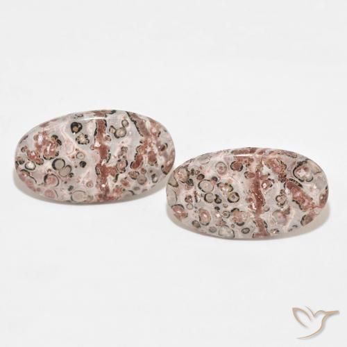 26.75ctw Natural Multicolor Jaspe, Ovalada, Opaco