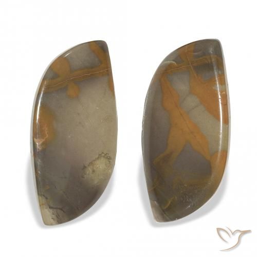 19.87ctw Natural Multicolor Jaspe, Elegante, Opaco