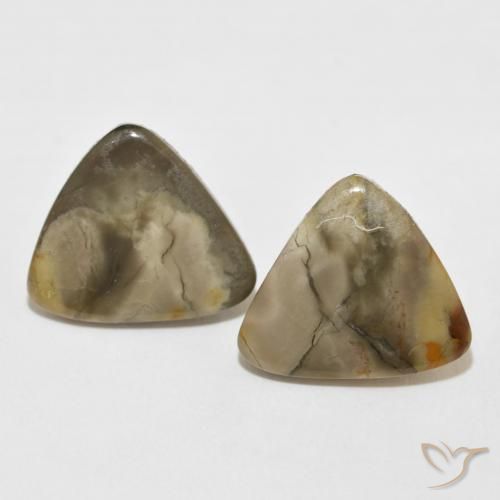 13.82ctw Natural Multicolor Jaspe, Trillón, Opaco