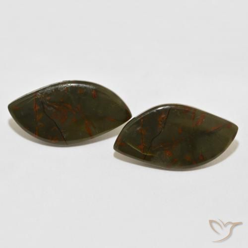 20.24ctw Natural Multicolor Jaspe, Elegante, Opaco