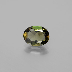 Kornerupina verde natural de 1,60 ct, corte óvalo, VVS