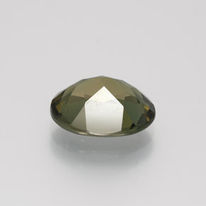 Kornerupina verde natural de 3,14 ct, corte óvalo, VVS-VS