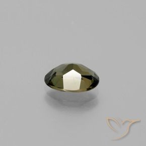 Kornerupina Marrón verdoso natural de 1.47 ct, Ovalada, VS