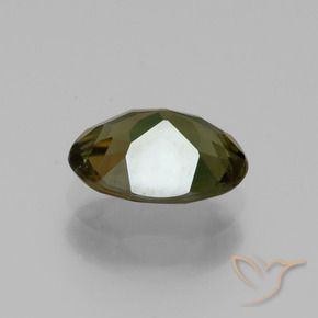 Kornerupina Marrón verdoso natural de 1.09 ct, Ovalada, VS