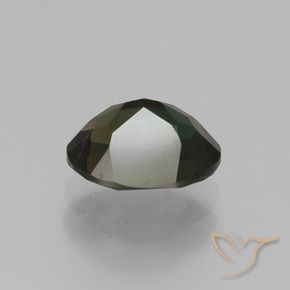 Kornerupina Marrón verdoso natural de 1.20 ct, Ovalada, VVS-VS