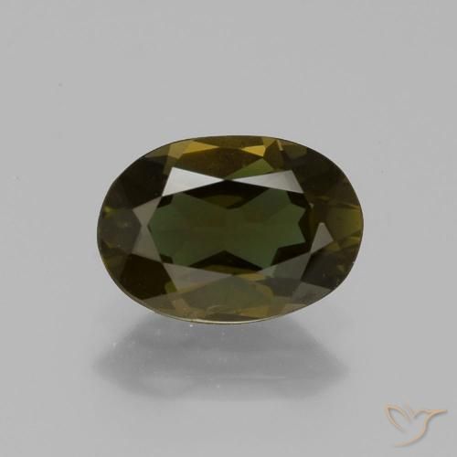 1.04ct Natural Marrón medio Kornerupina, Ovalada, VS