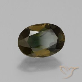 Kornerupina Marrón medio natural de 1.04 ct, Ovalada, VS