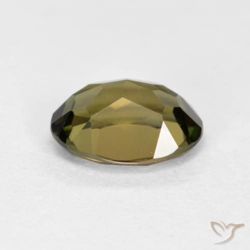 Kornerupina Marrón frío natural de 0.92 ct, Ovalada, VVS