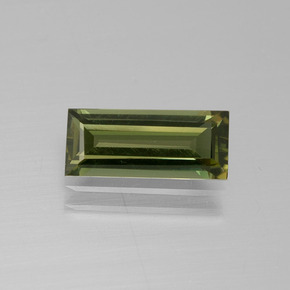 Kornerupina marrón natural de 1,72 ct, baguette, VVS-VS