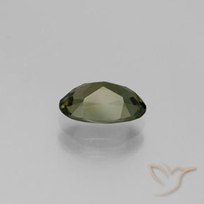 Kornerupina Dorado verdoso natural de 1.55 ct, Ovalada, VS-SI