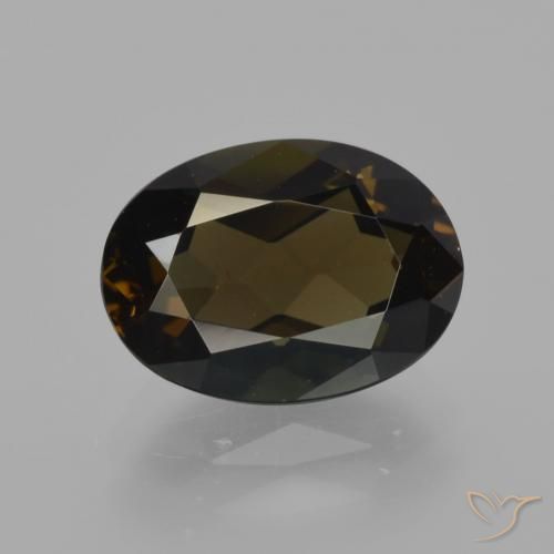 2.75ct Natural Marrón chocolate Kornerupina, Ovalada, VVS