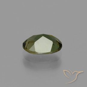 Kornerupina Marrón oscuro natural de 1.00 ct, Ovalada, VVS