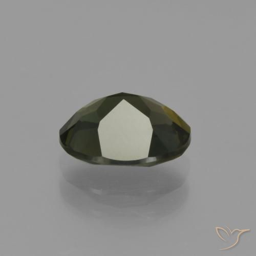 Kornerupina Marrón oscuro natural de 1.58 ct, Ovalada, VVS-VS