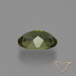 Kornerupina Marrón verdoso natural de 1.35 ct, Ovalada, VS