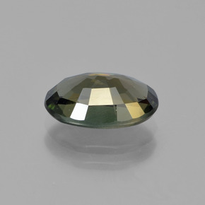 Kornerupina verde natural de 2,24 ct, corte óvalo, VVS-VS